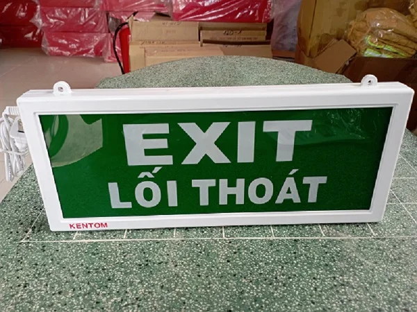 Đèn exit thoát hiển KENTOM